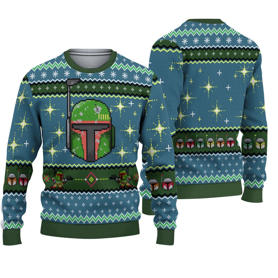 Boba Fett Ugly Christmas Sweater