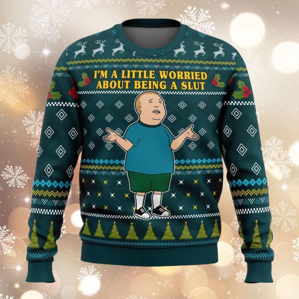 Bobbyy Hill Ugly Christmas Sweater, Fox Movie Funny Sweatshirt