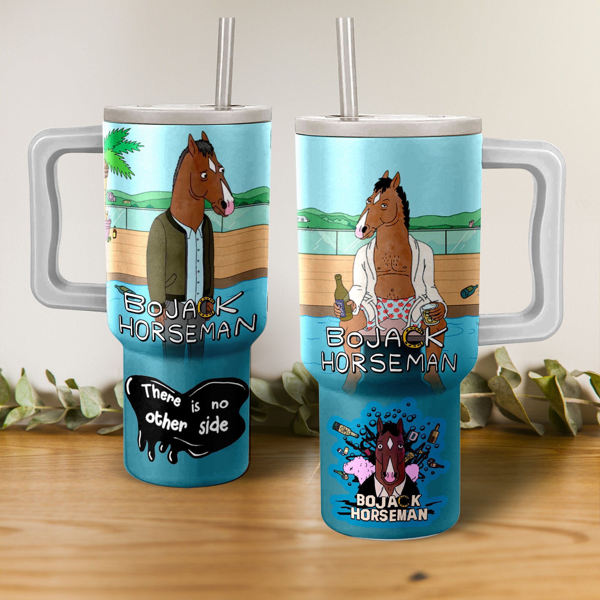 BoJack Horseman TV Series Custom Stanley Cup 40 oz 30 oz Tumbler With HandleTVC2301267