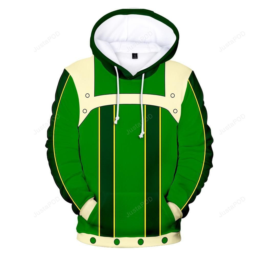 Boku No Hero My Hero Academia Asui Tsuyu 3D All Over Print Hoodie, Zip Hoodie