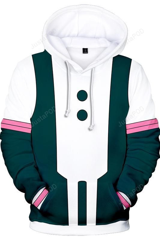 Boku No Hero My Hero Academia Ochaco Uraraka 3D All Over Print Hoodie, Zip Hoodie