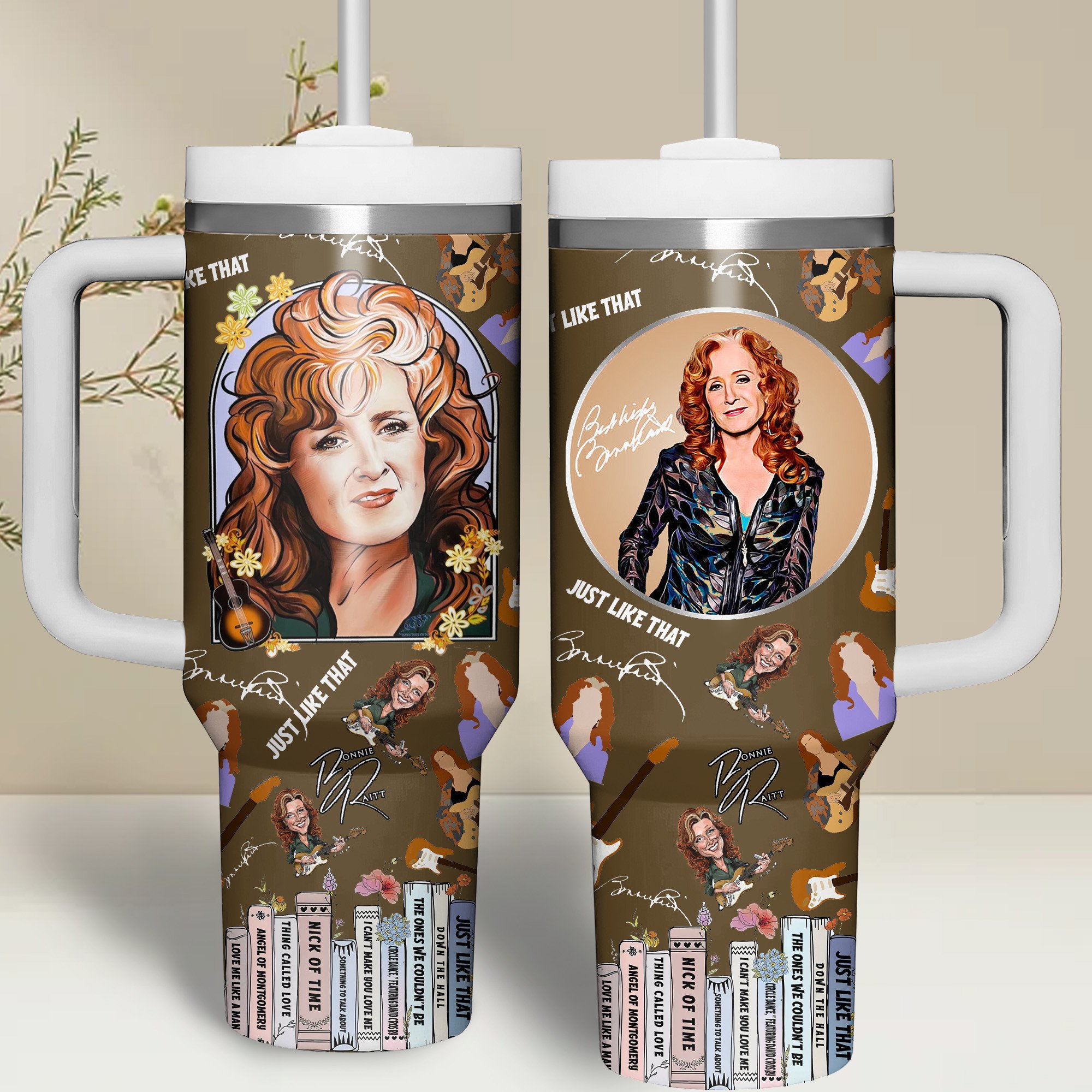 Bonnie Raitt Music Custom Stanley Cup 40 oz 30 oz Tumbler With HandleTVC2301263
