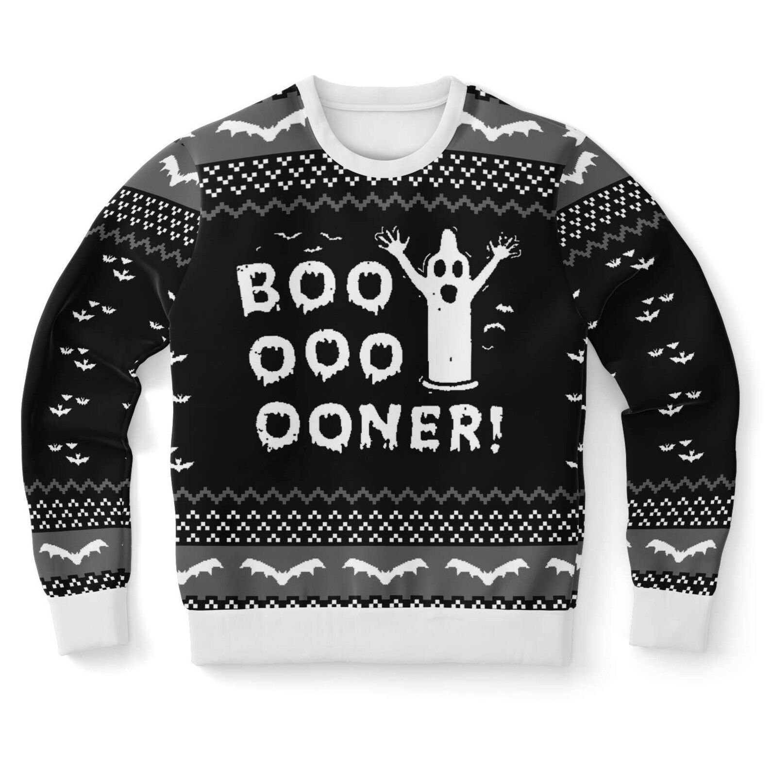 Booooner Funny Ugly Christmas Sweater Adult 3D Funny Matching for family