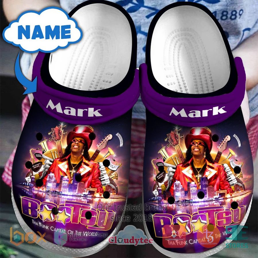 Bootsy Collins Music Crocs Crocband Clogs Shoes Comfortable For Men Women and Kids