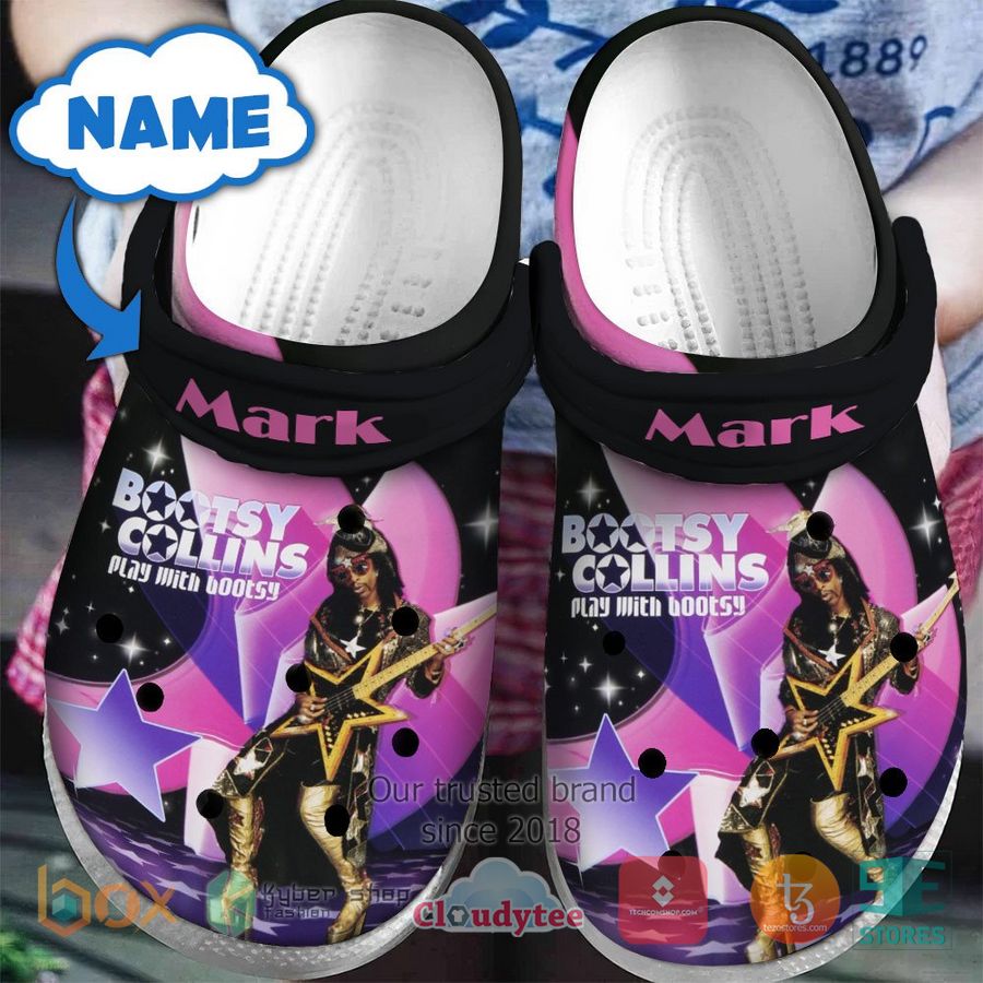 Bootsy Collins Music Crocs Crocband Clogs Shoes Comfortable For Men Women and Kids