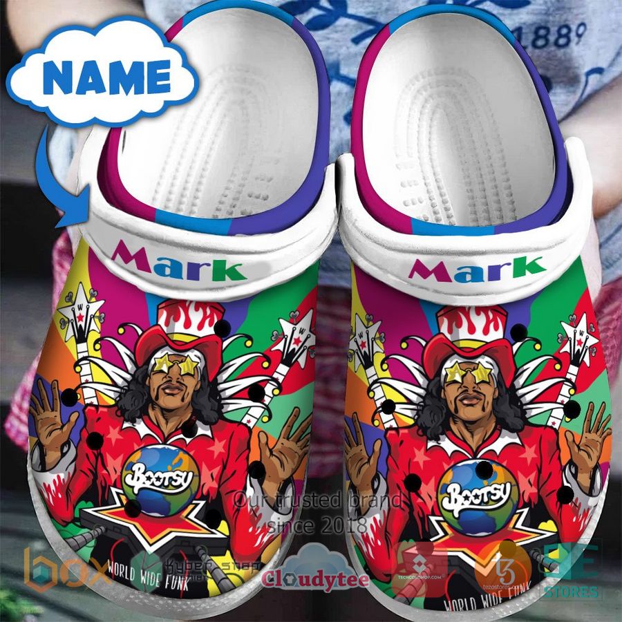 Bootsy Collins Music Crocs Crocband Clogs Shoes Comfortable For Men Women and Kids