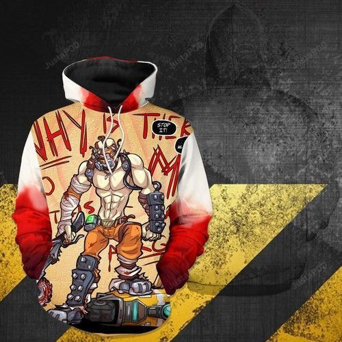 Borderlands 023 3D All Over Print Hoodie, Zip Hoodie