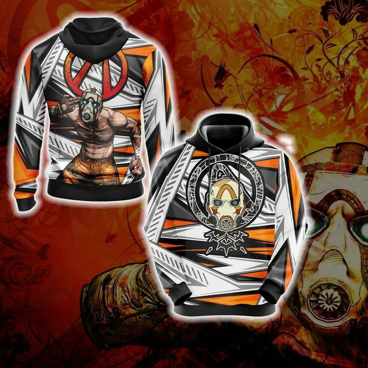 Borderlands 3 Unisex 3D All Over Print Hoodie, Zip Hoodie