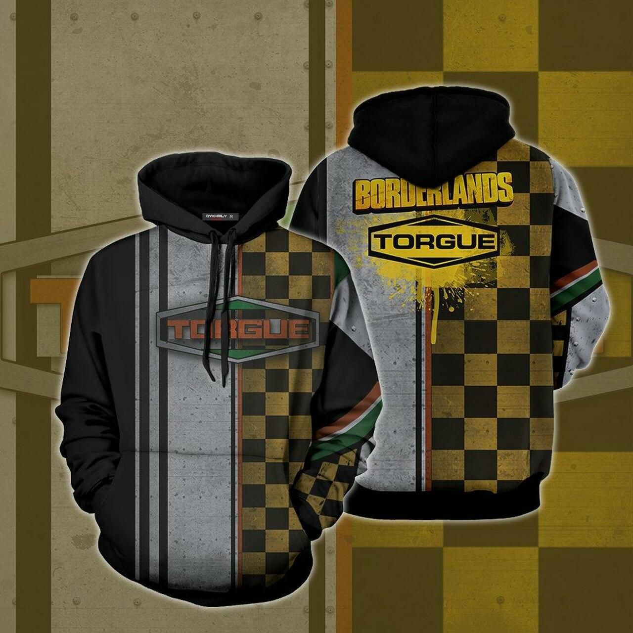 Borderlands Torgue Explosiveness 3D All Over Print Hoodie, Zip Hoodie