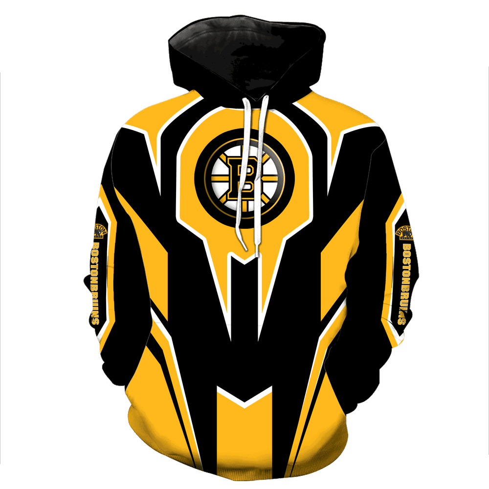 Boston Bruins New Full 3D All Over Print Hoodie, Zip Hoodie