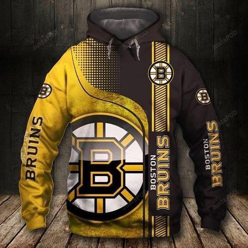 Boston Bruins Nhl 3D All Over Print Hoodie, Zip Hoodie