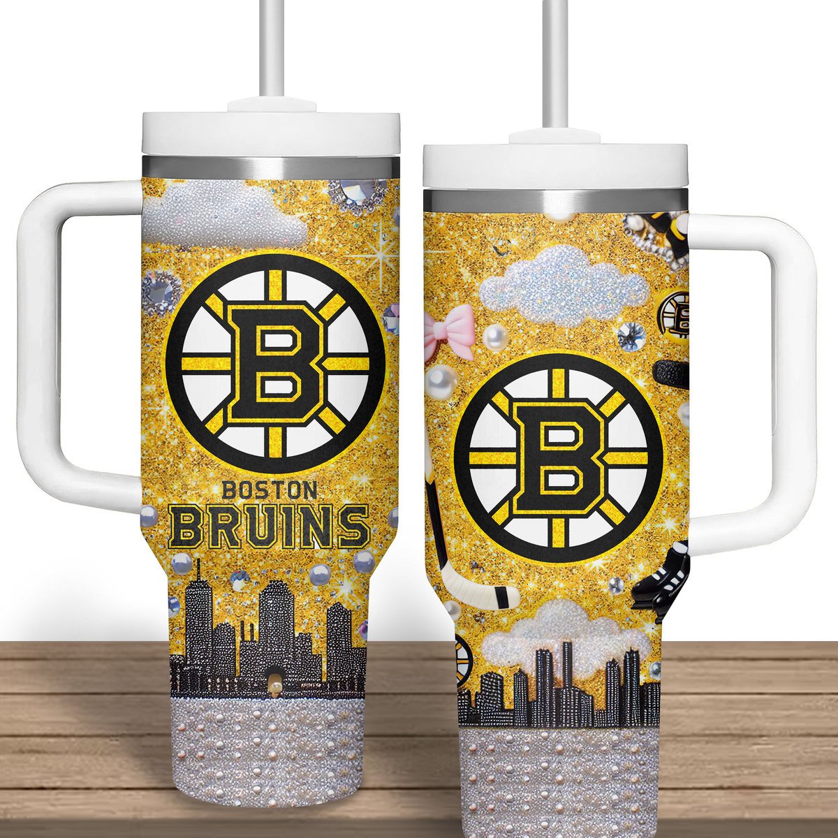 Boston Bruins NHL Custom Stanley Cup 40 oz 30 oz Tumbler With HandleTVC2301318