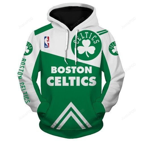 Boston Celtics 3D All Over Print Hoodie, Zip Hoodie