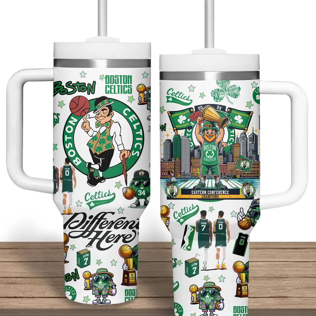 Boston Celtics NBA Custom Stanley Cup 40 oz 30 oz Tumbler With HandleTVC2301515