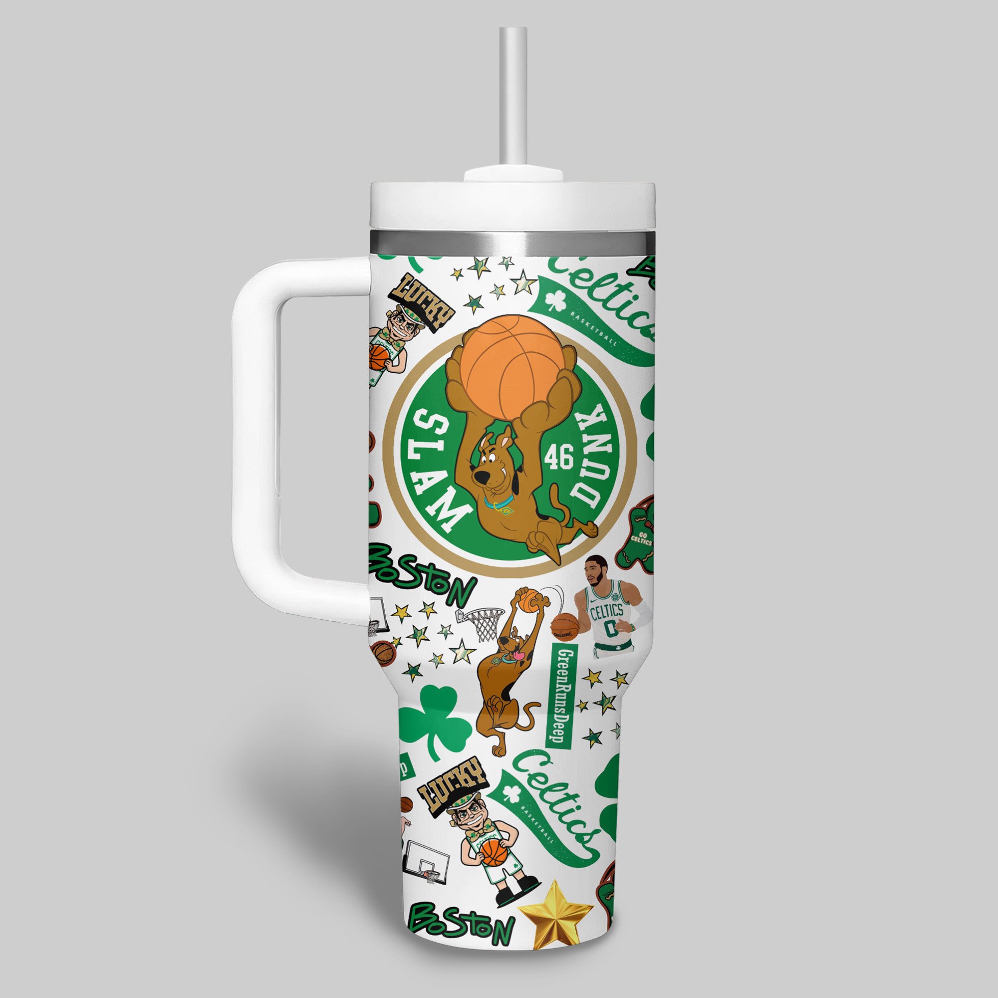 Boston Celtics NBA Custom Stanley Cup 40 oz 30 oz Tumbler With HandleTVC2301516 - Image 3
