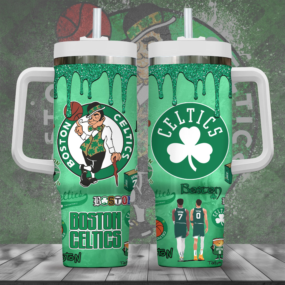 Boston Celtics NBA Custom Stanley Cup 40 oz 30 oz Tumbler With HandleTVC2301719