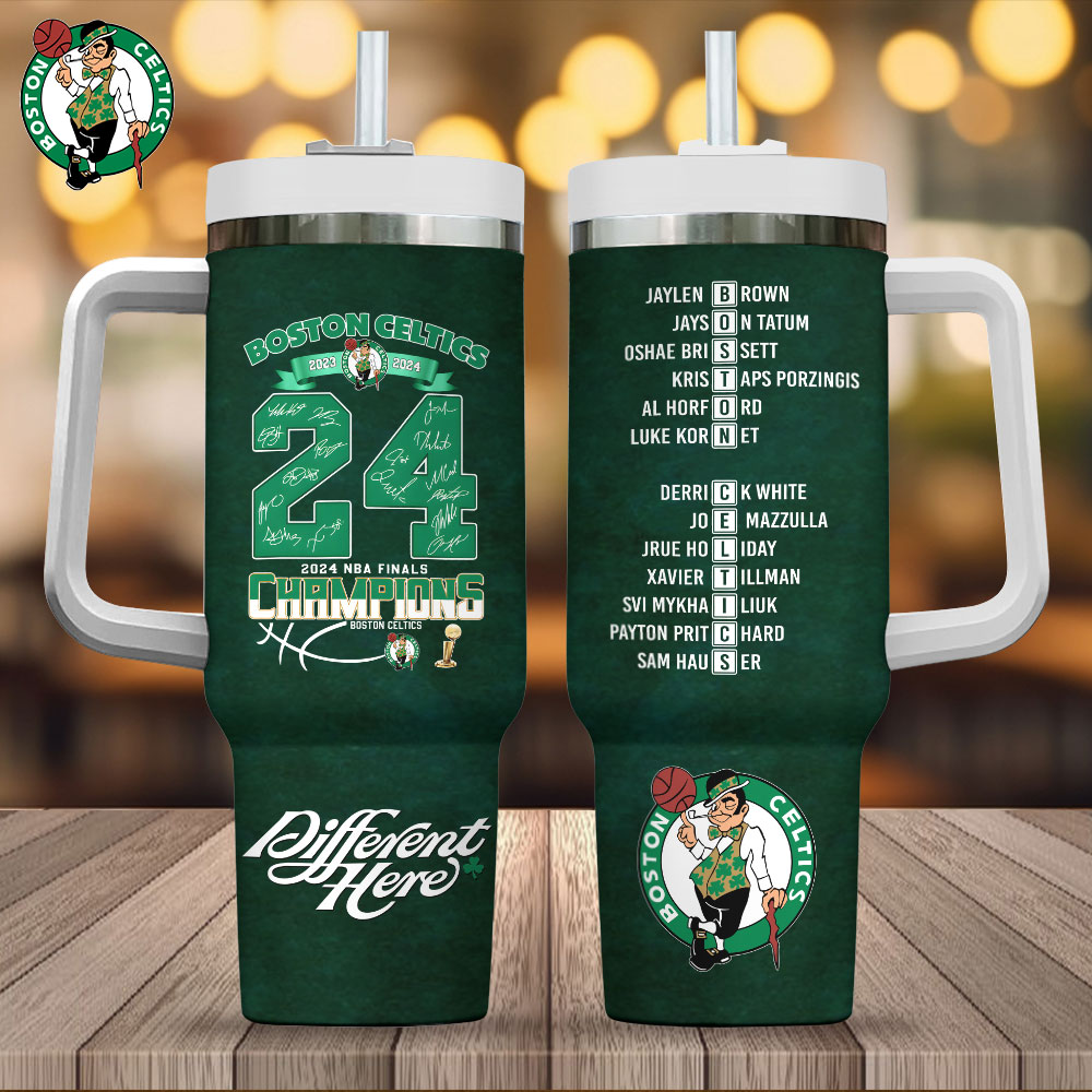 Boston Celtics NBA Custom Stanley Cup 40 oz 30 oz Tumbler With HandleTVC2301721