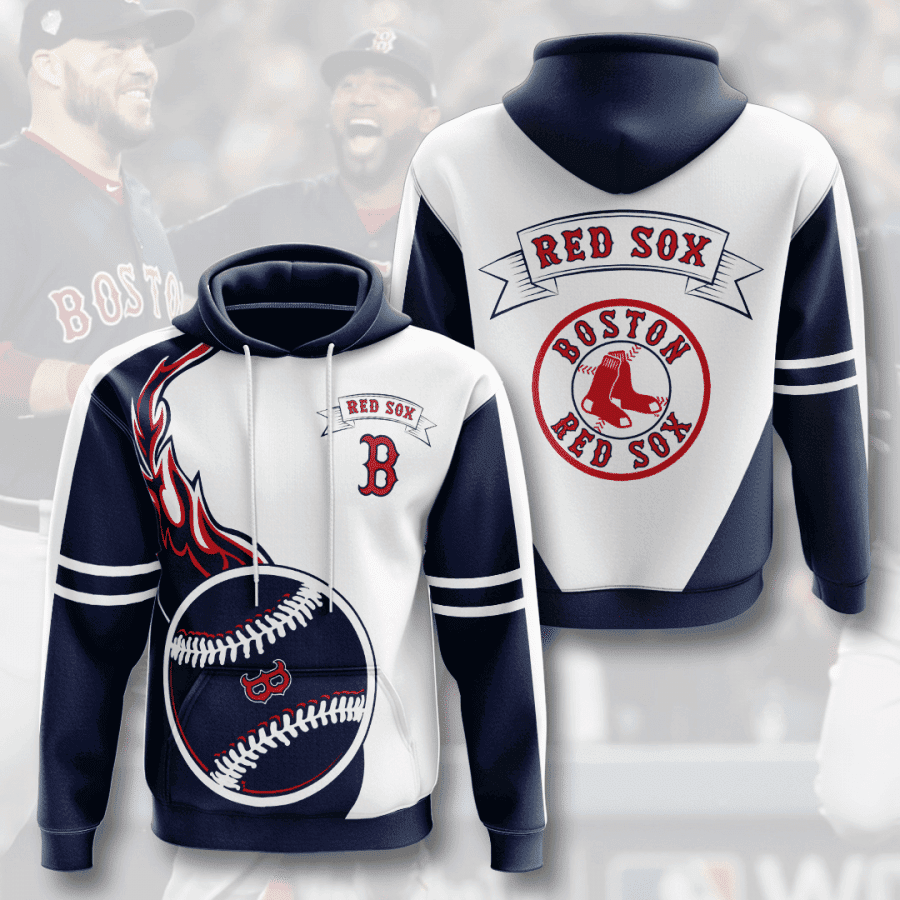 Boston Red Sox 3D All Over Print Hoodie, Zip Hoodie