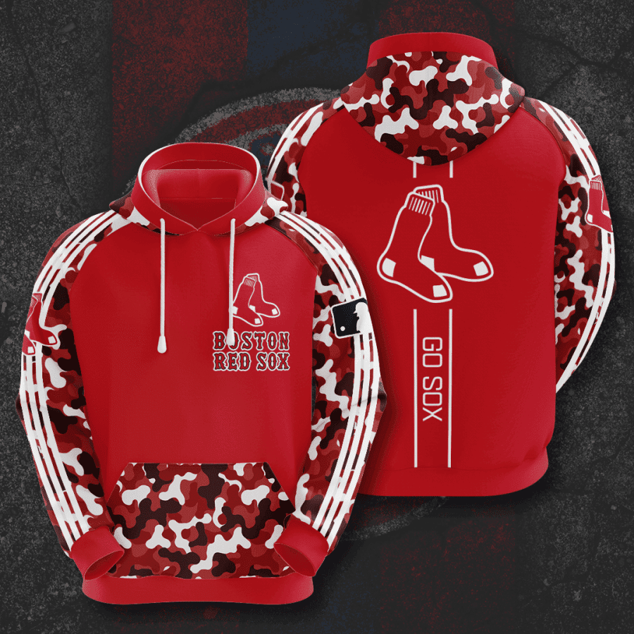 Boston Red Sox 3D All Over Print Hoodie, Zip Hoodie