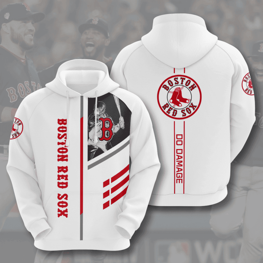 Boston Red Sox 3D All Over Print Hoodie, Zip Hoodie