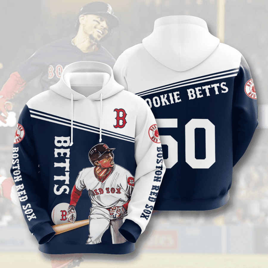 Boston Red Sox 3D All Over Print Hoodie, Zip Hoodie