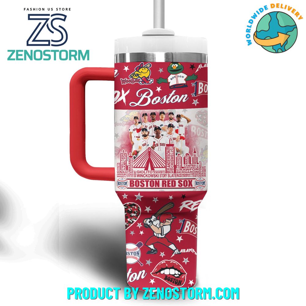 Boston Red Sox MLB Custom Stanley Cup 40 oz 30 oz Tumbler With HandleTVC2301416 - Image 3