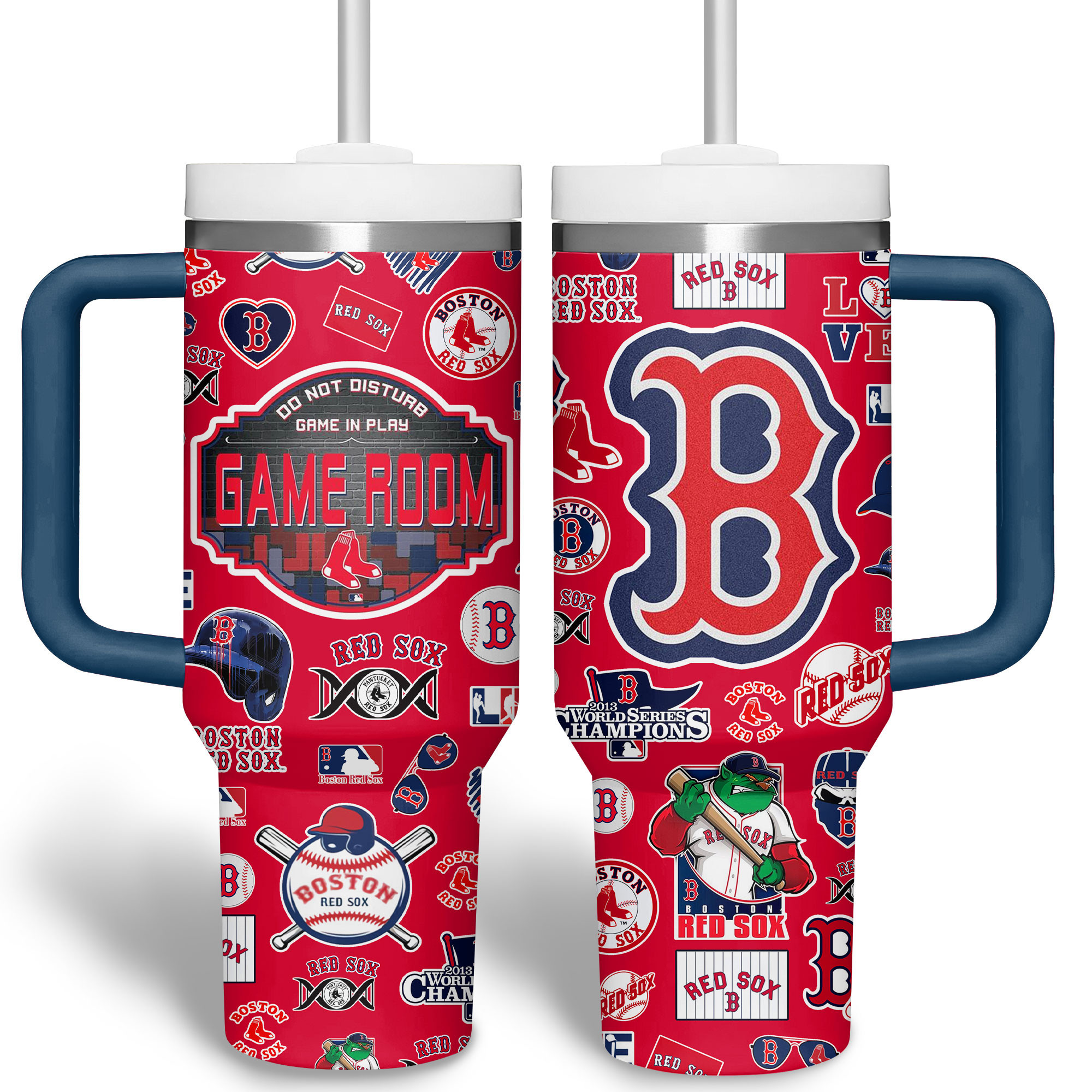 Boston Red Sox MLB Custom Stanley Cup 40 oz 30 oz Tumbler With HandleTVC230192 - Image 3