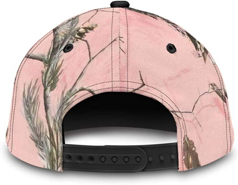 Bough Pink 3D Printed Unisex Hat Classic Cap, Baseball Cap Trucker Hats Custom Hats Gifts For Men & Women