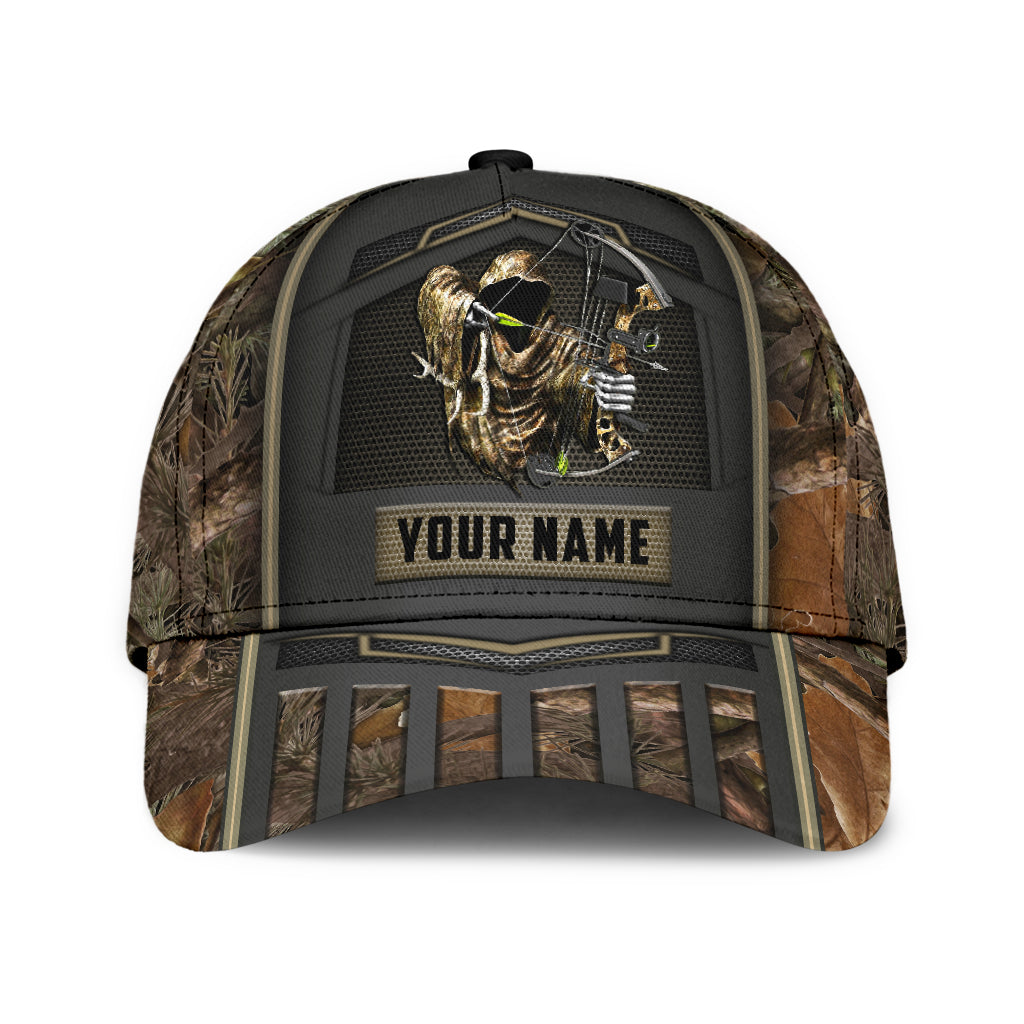Bow Hunting Classic Cap Custom Name Baseball Cap Hat For Hunter Hunting Cap Hat Trucker Hats Custom Hats Gifts For Men & Women