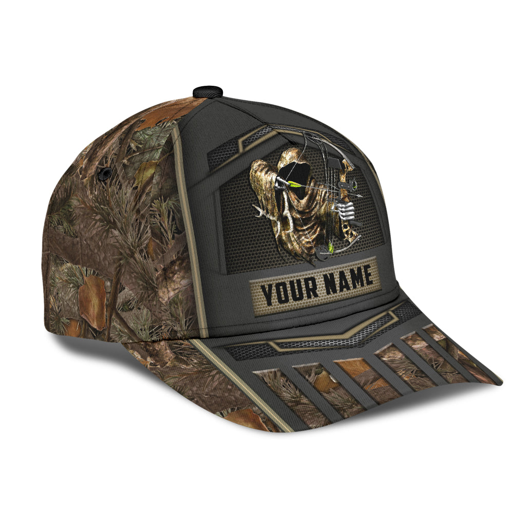 Bow Hunting Classic Cap Custom Name Baseball Cap Hat For Hunter Hunting Cap Hat Trucker Hats Custom Hats Gifts For Men & Women