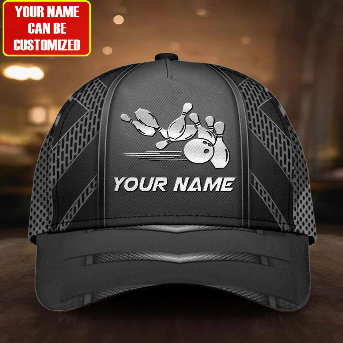 Bowling Classic Cap Trucker Hats Custom Hats Gifts For Men & Women