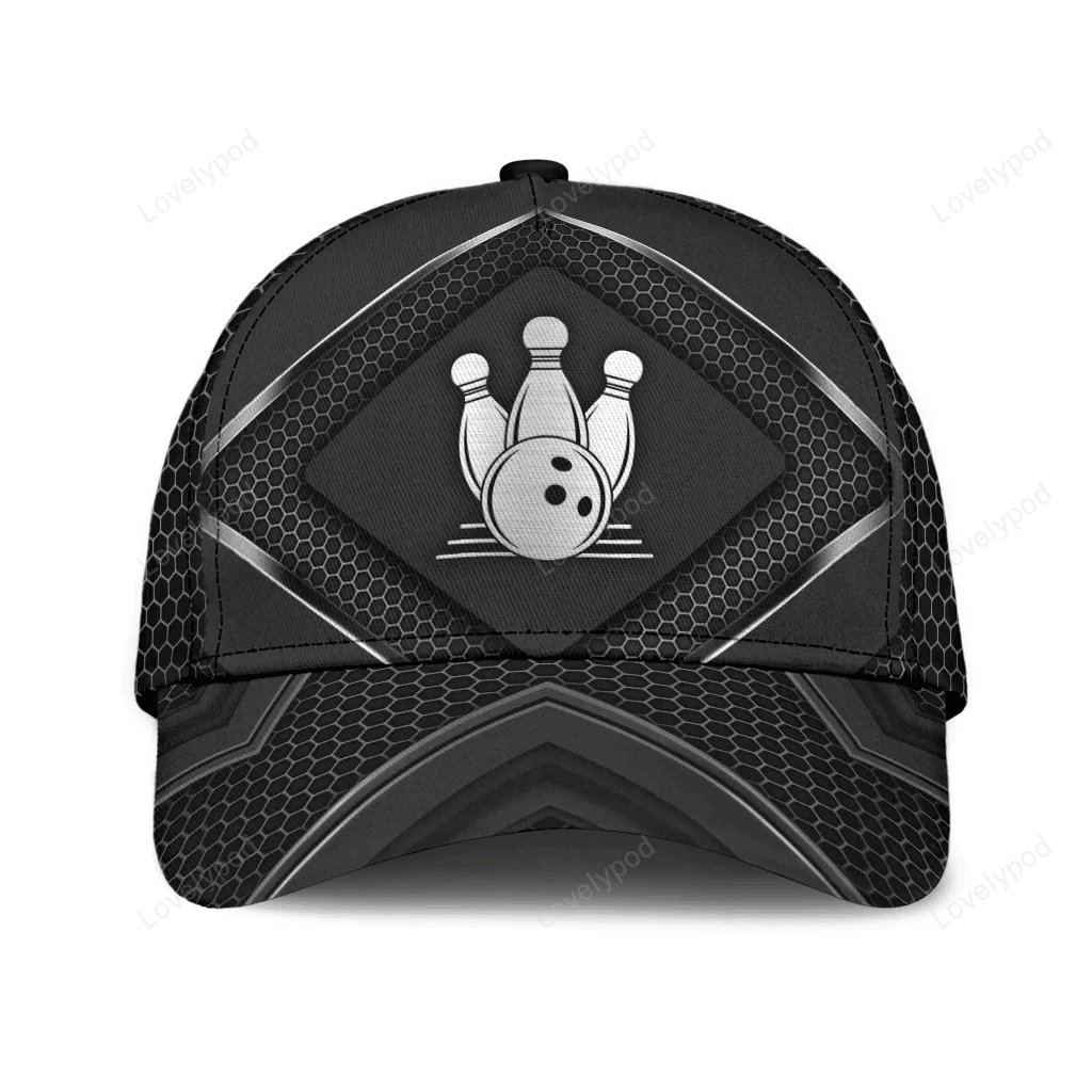 Bowling Classic Cap, Gift for Bowling Lovers, Bowling Players Trucker Hats Custom Hats Gifts For Men & Women