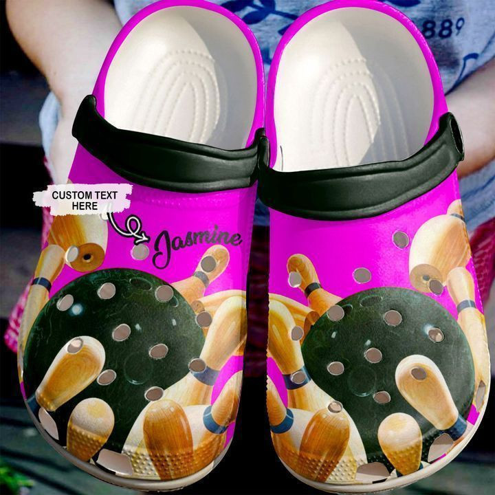 Bowling Personalized Love Classic Clogs Shoes