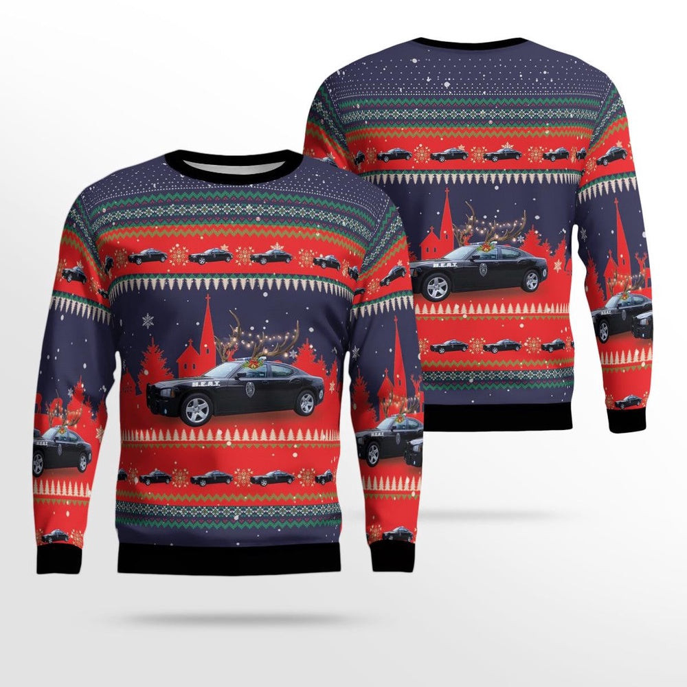 Bowman South Carolina Police Department AOP Ugly Sweater Unisex Christmas Gift