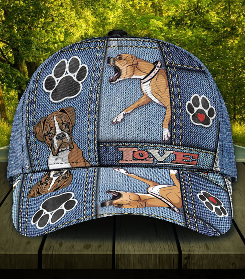 Boxer Classic Cap Trucker Hats Custom Hats Gifts For Men & Women