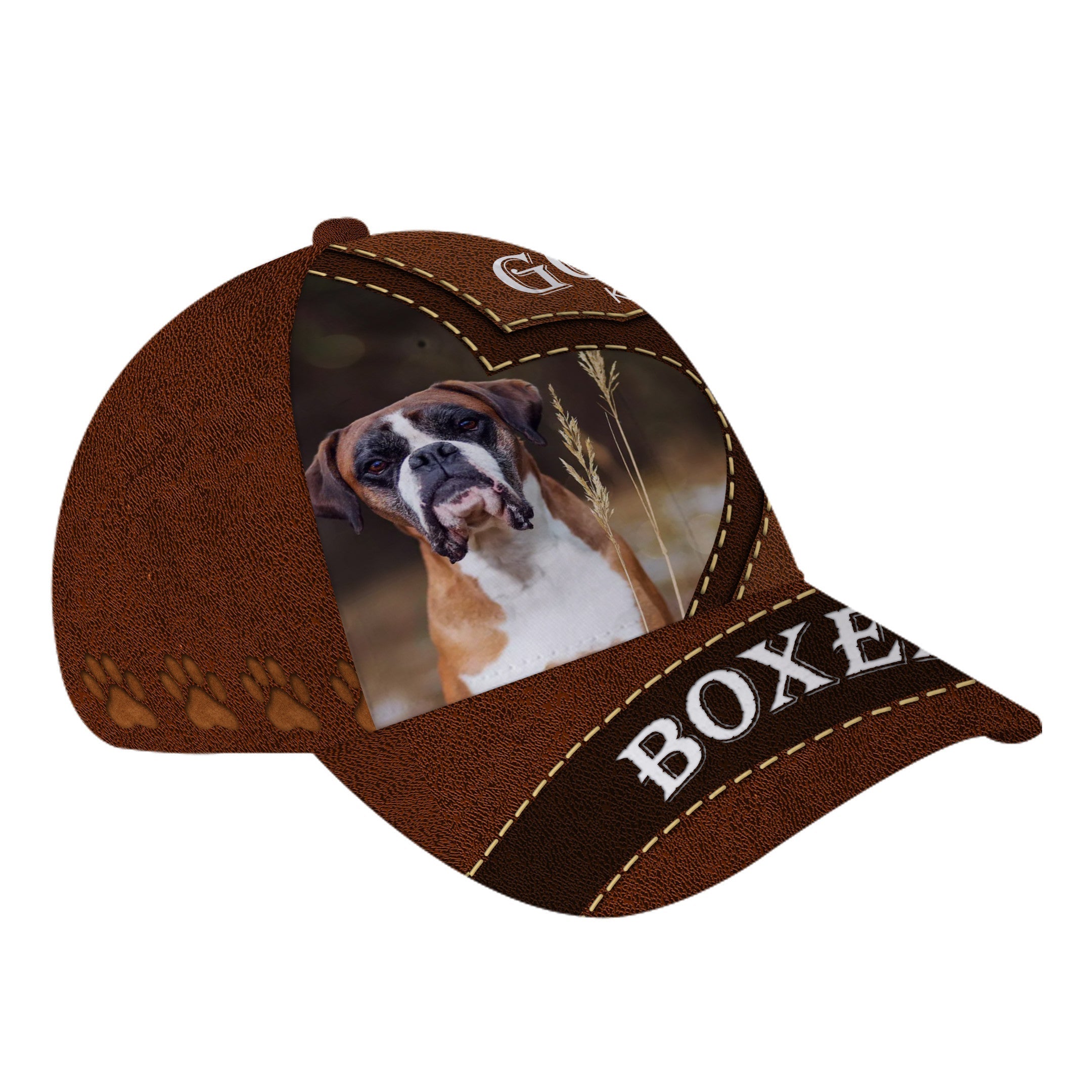Boxer Heart Hat Classic Cap Trucker Hats Custom Hats Gifts For Men & Women