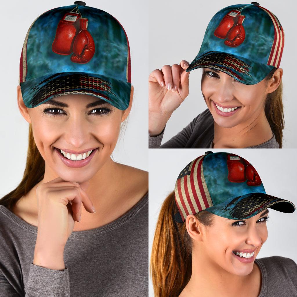Boxing Classic Cap, Gift for Boxing Lovers, Boxing Fans Trucker Hats Custom Hats Gifts For Men & Women