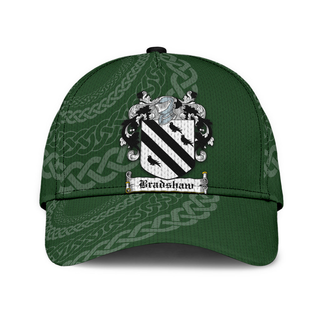 Bradshaw Coat Of Arms - Irish Family Crest St Patrick'S Day Hat Classic Cap Trucker Hats Custom Hats Gifts For Men & Women
