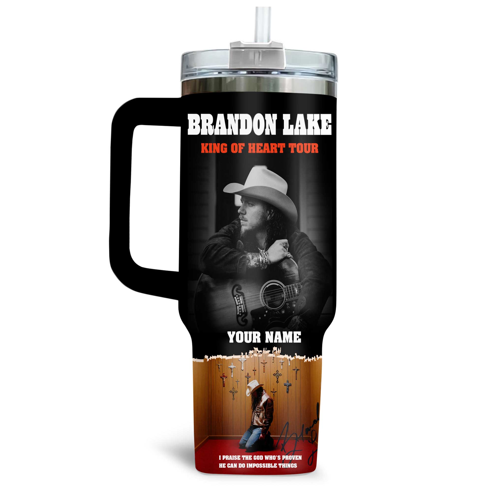 Brandon Lake Music Custom Stanley Cup 40 oz 30 oz Tumbler With HandleTVC230193 - Image 3