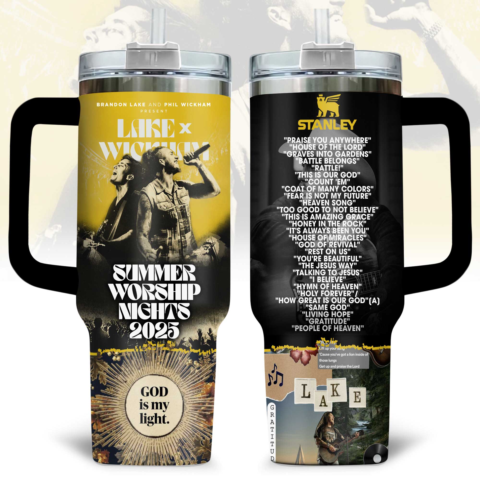 Brandon Lake Music Custom Stanley Cup 40 oz 30 oz Tumbler With HandleTVC230193 - Image 2