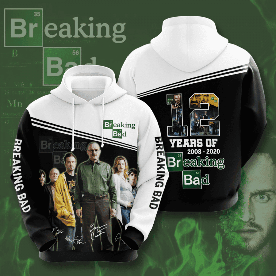 Breaking Bad 3D All Over Print Hoodie, Zip Hoodie