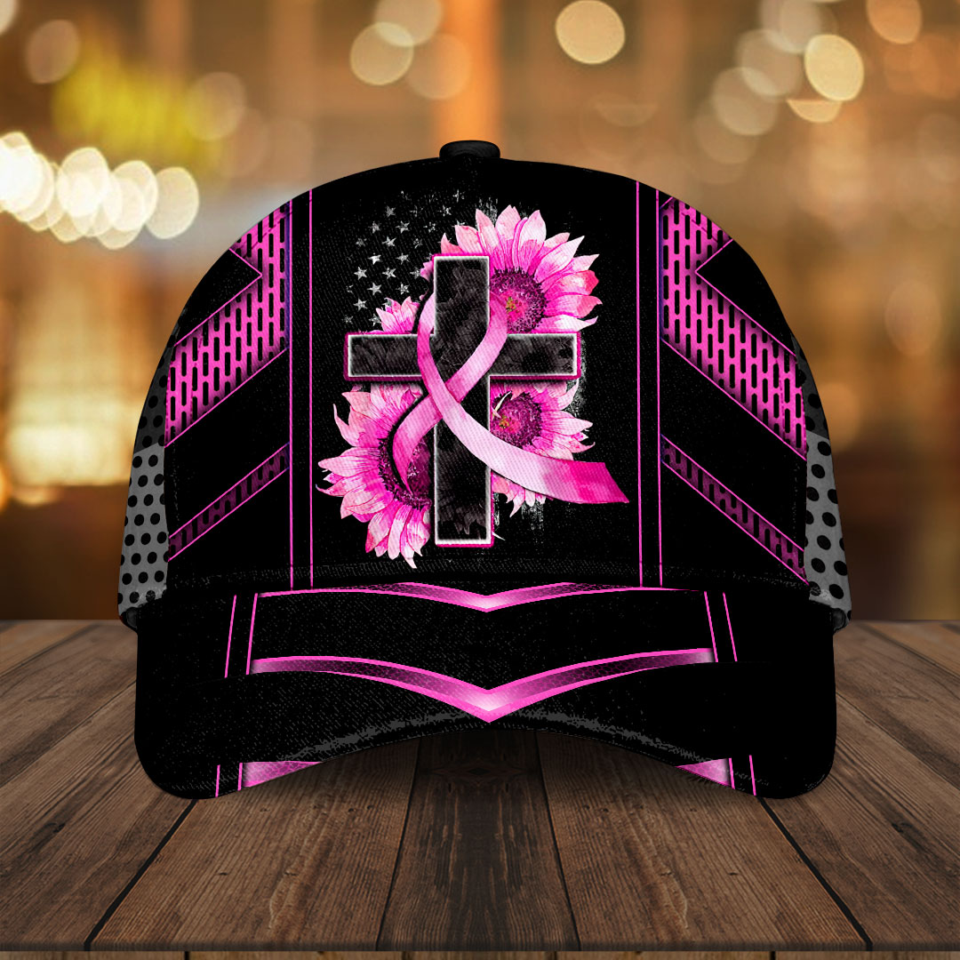 Breast Cancer Awareness Personalized Cap For Fan Baseball Cap Classic Hat