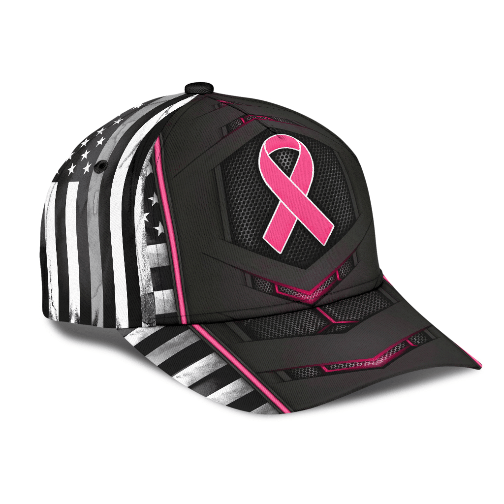 Breast Cancer Hat Classic Cap Trucker Hats Custom Hats Gifts For Men & Women