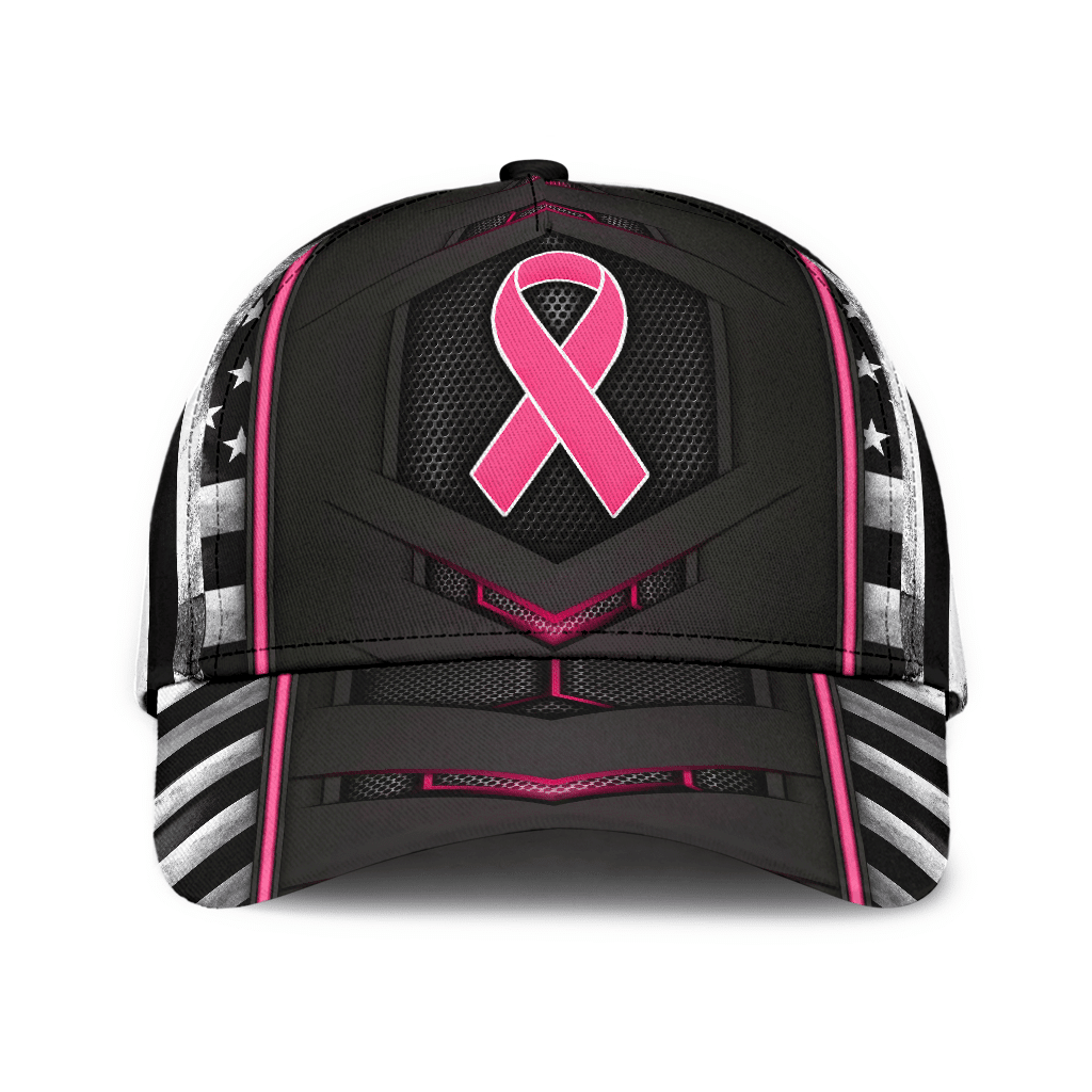 Breast Cancer Hat Classic Cap Trucker Hats Custom Hats Gifts For Men & Women