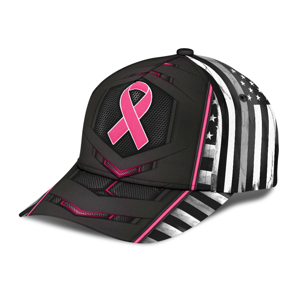 Breast Cancer Hat Classic Cap Trucker Hats Custom Hats Gifts For Men & Women