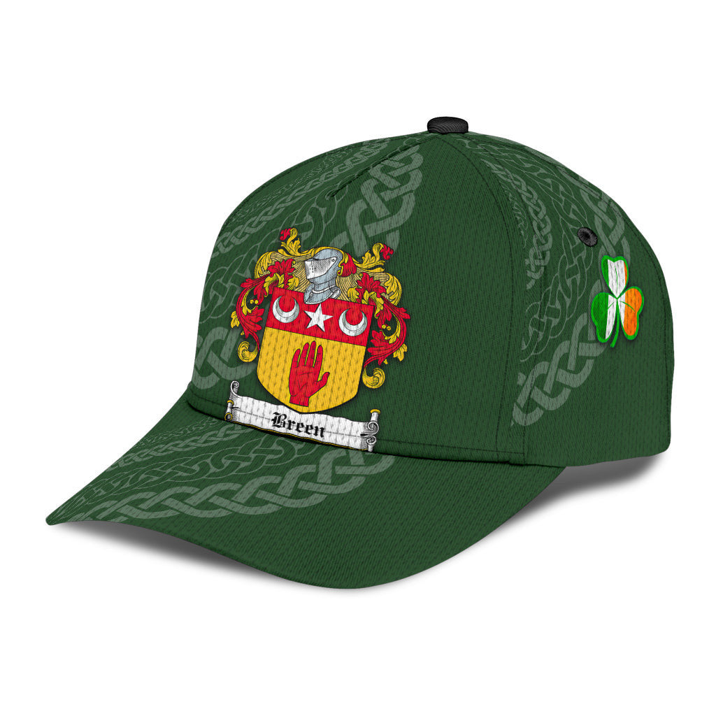 Breen Coat Of Arms Irish Family Crest St Patrick's Day - Classic Cap Trucker Hats Custom Hats Gifts For Men & Women