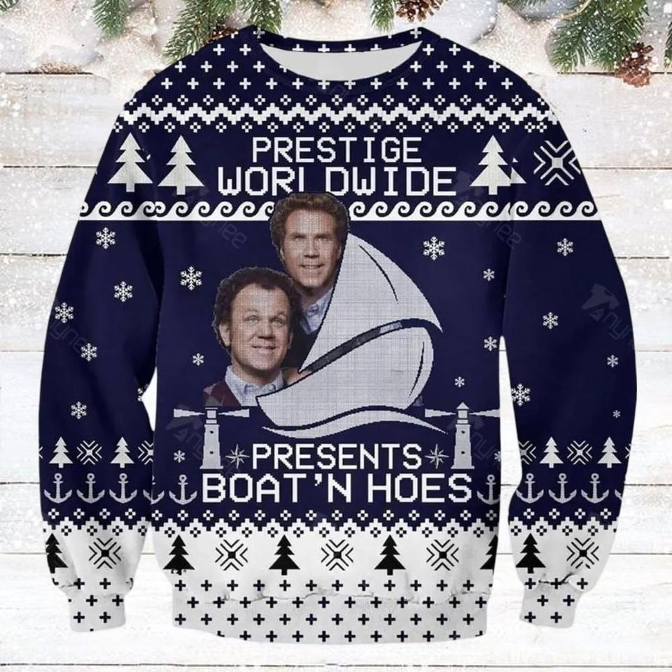 Brennan And Dale Ugly Sweater, Step Brothers Christmas Sweatshirt