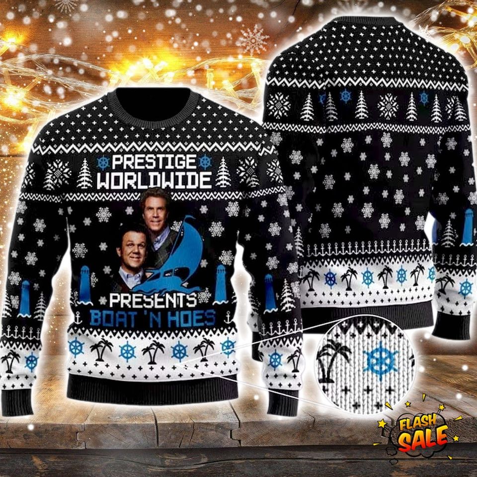 Brennan Huff Dale Doback Step Brothers Ugly Christmas Sweater - Image 2