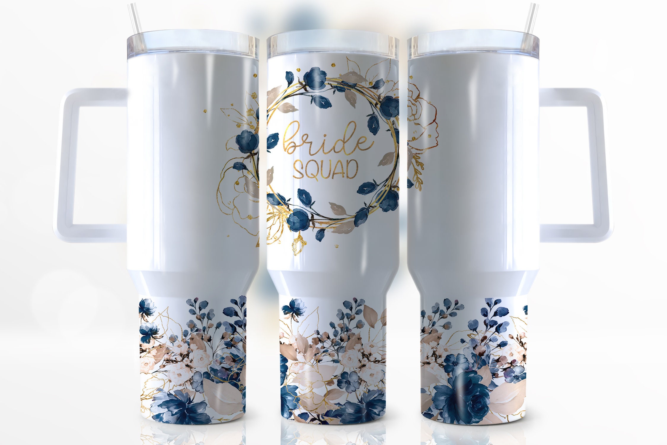 Bride Squad Custom Stanley Cup 40 oz 30 oz Tumbler With HandleTVC2301941