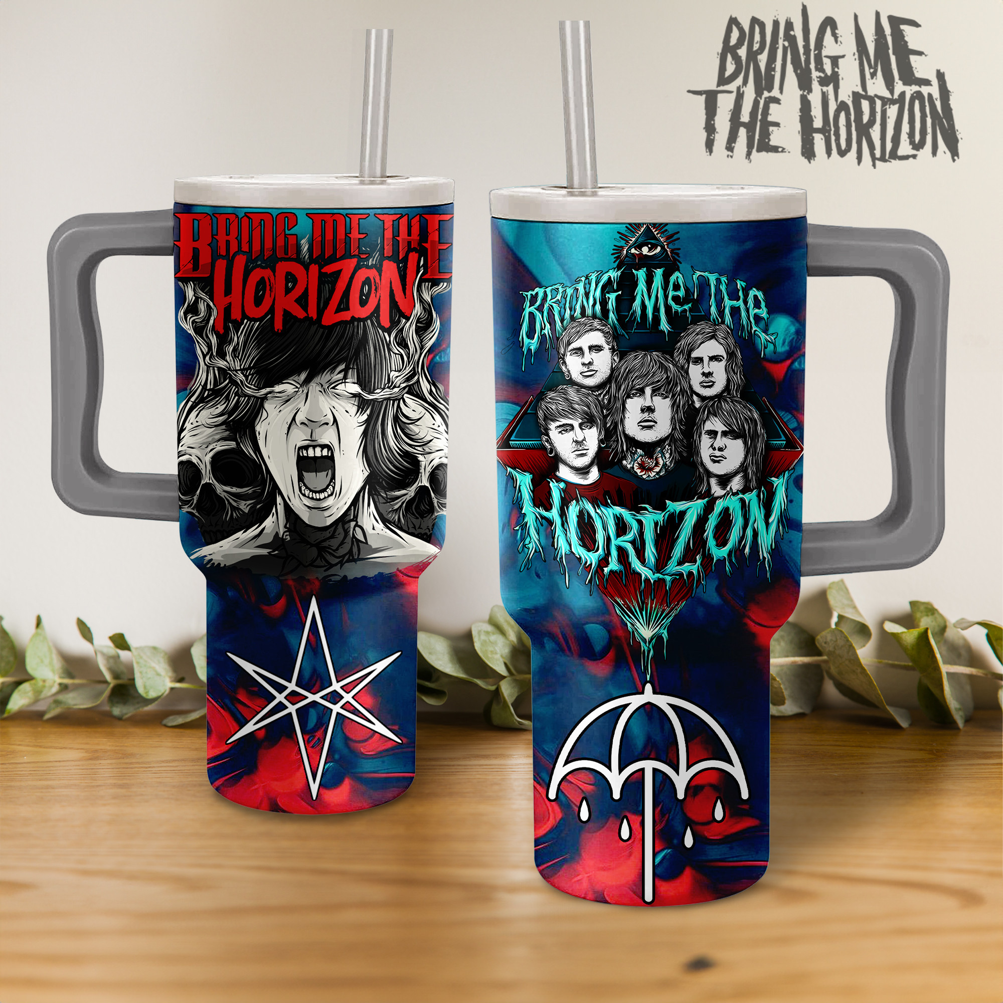Bring Me The Horizon Music Custom Stanley Cup 40 oz 30 oz Tumbler With HandleTVC2301151